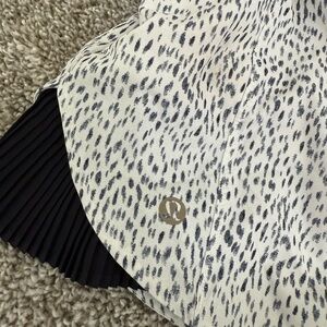 lululemon athletica Black and White Patterned Skirt